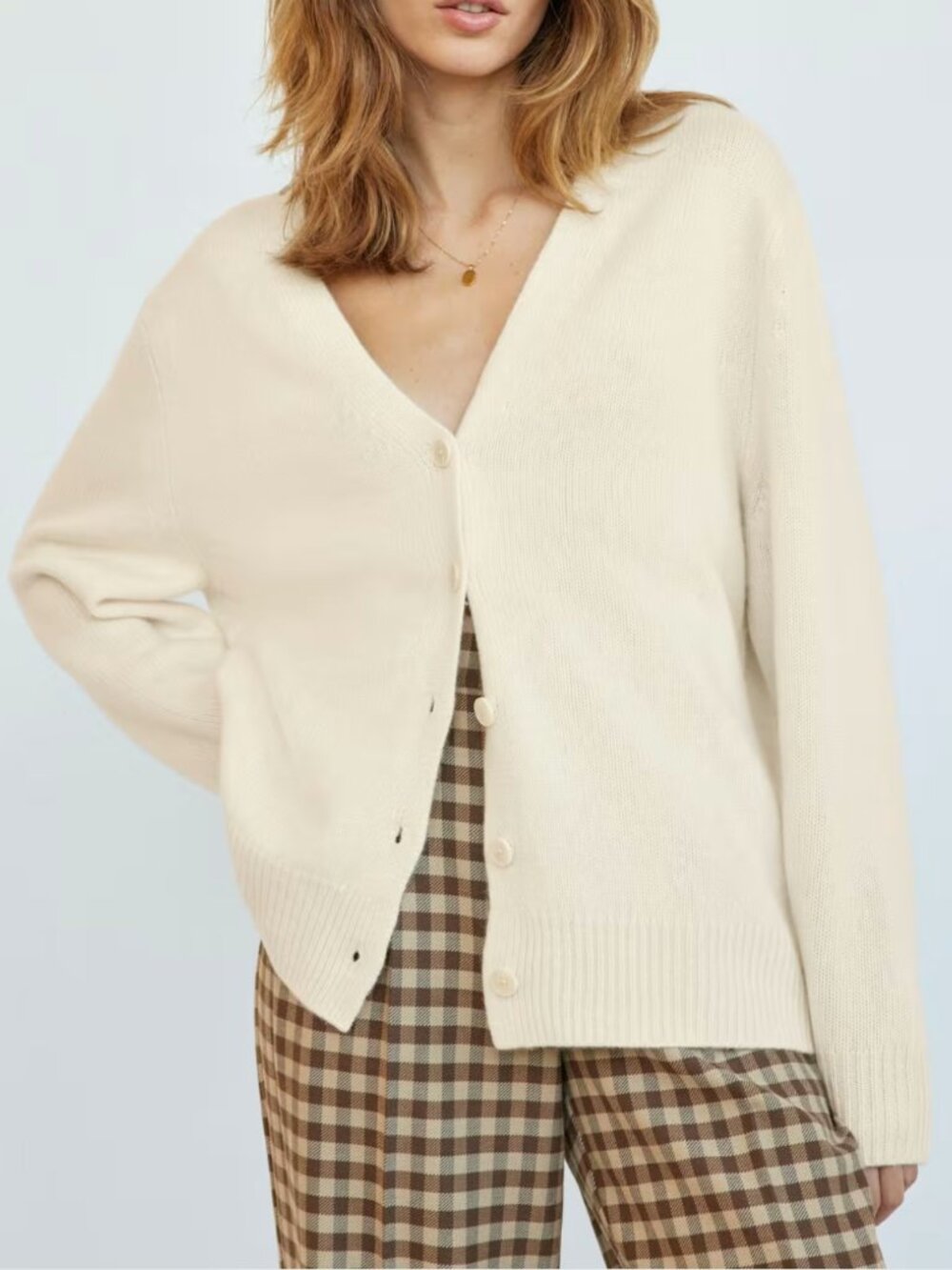 Aritzia Parco Cashmere Cardigan Sweater